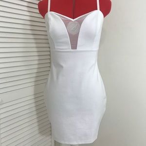 White BEBE Dress